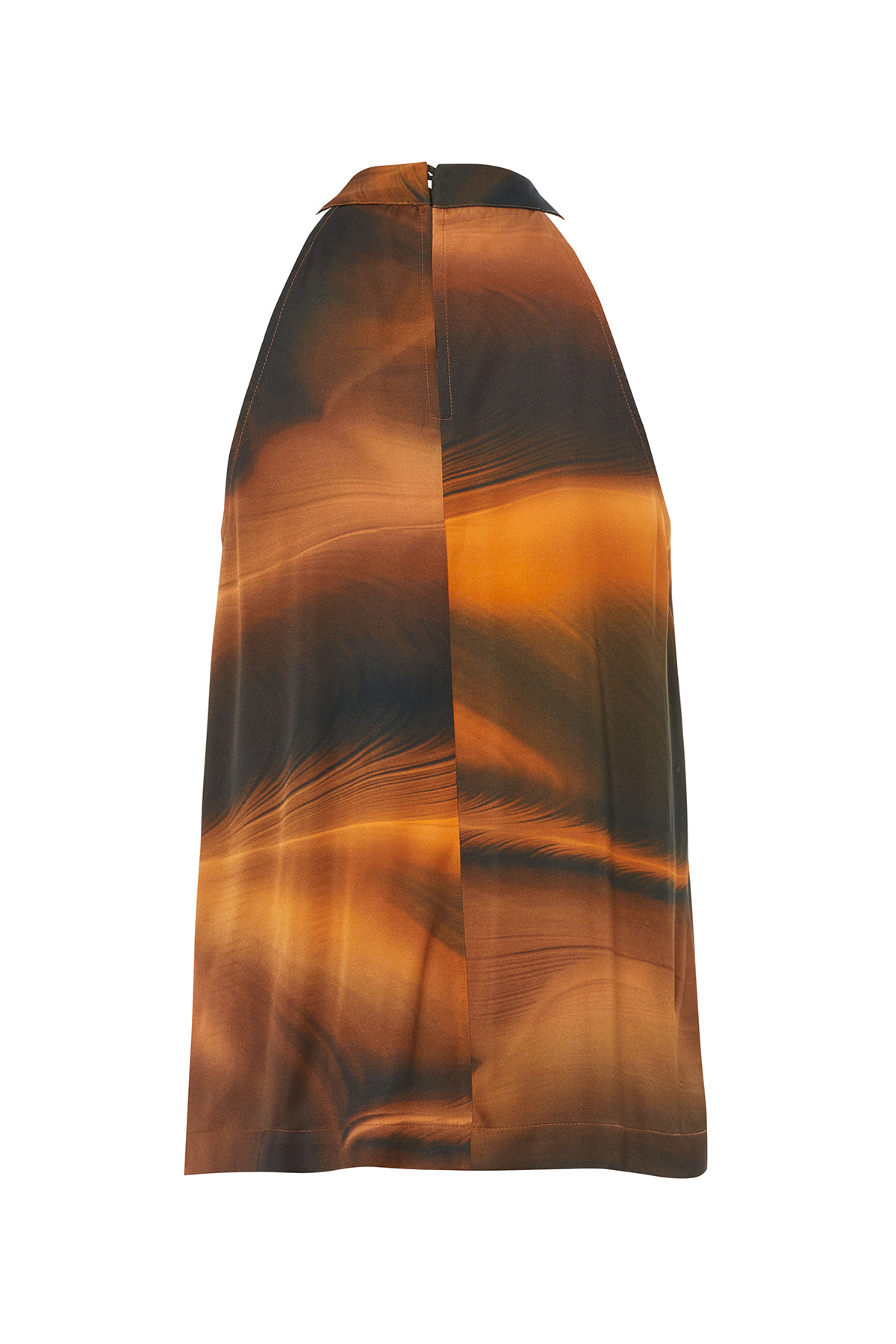 Önü Tokalı Arka Orta Düğmeli Kadın Bluz