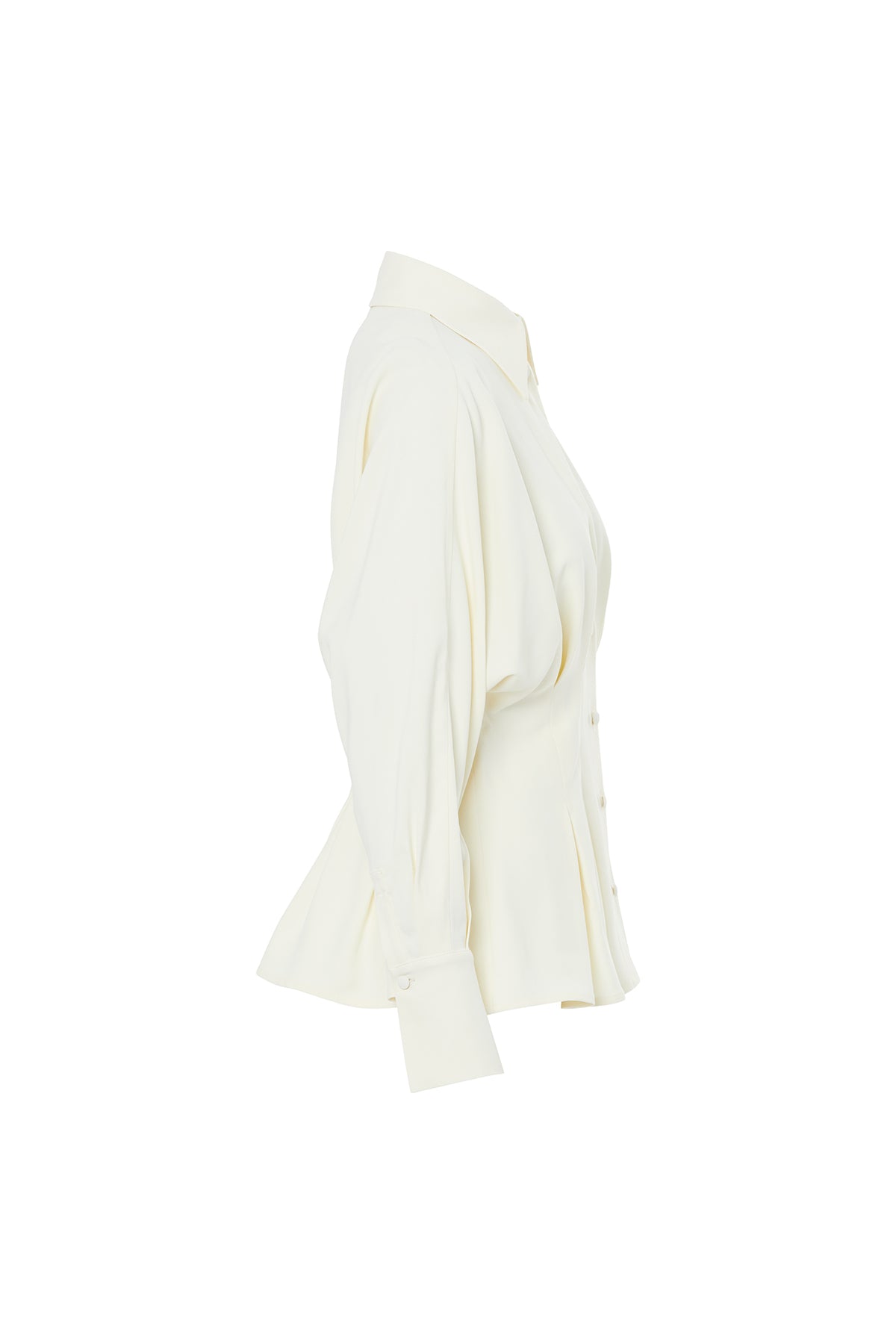 Yakalı Önden Düğme Kapamalı Kadın Gömlek