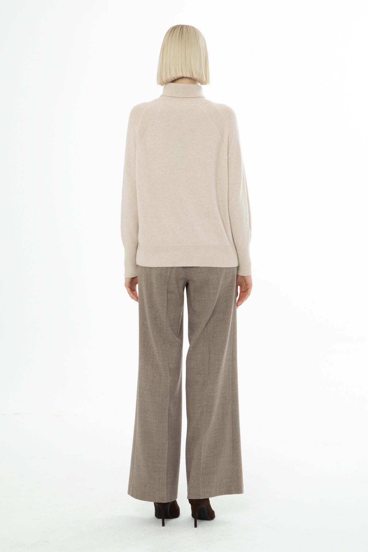 Boğazlı Uzun Kollu Kazak