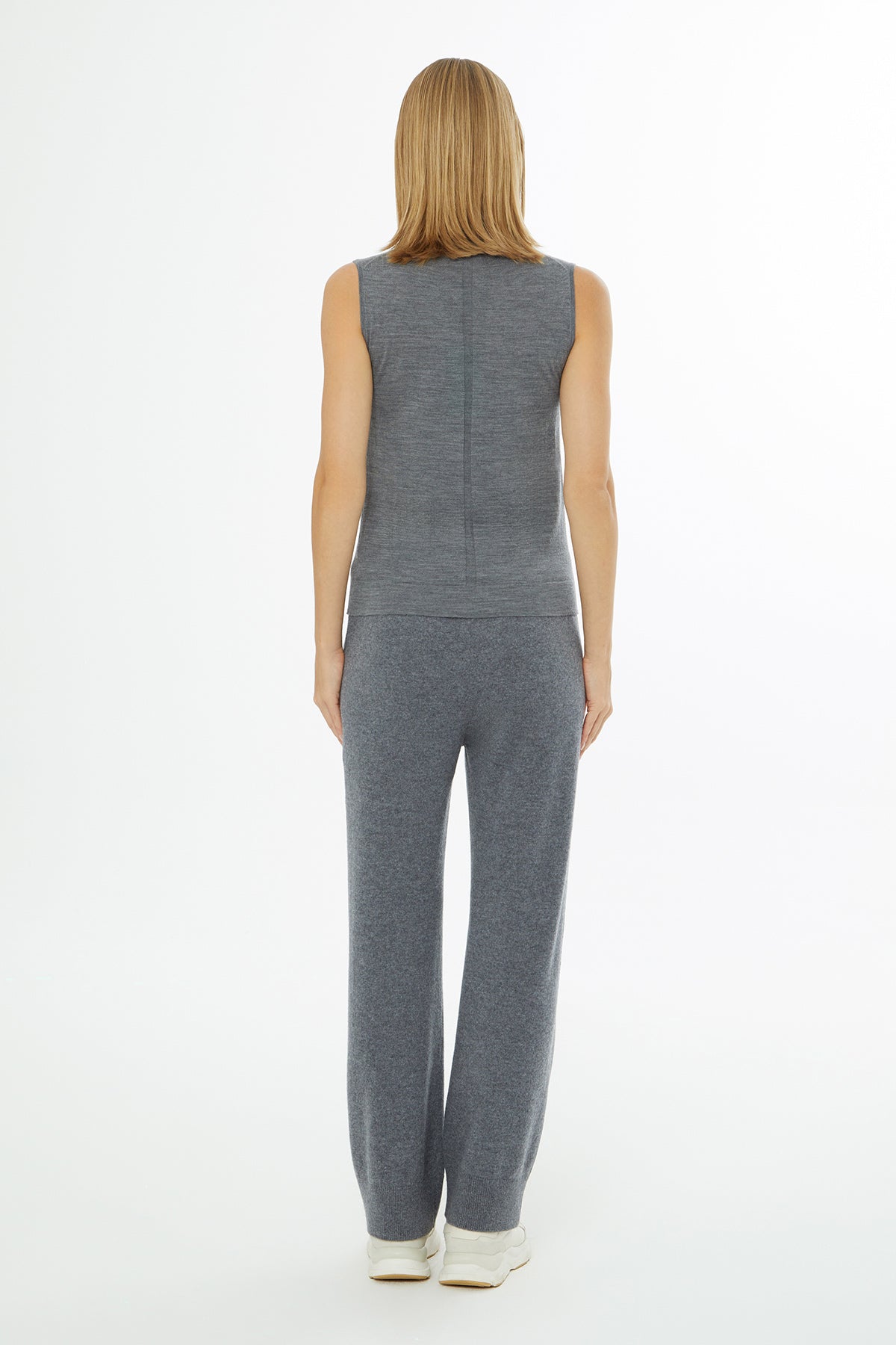 V Yaka Yün Karışımlı Kazak