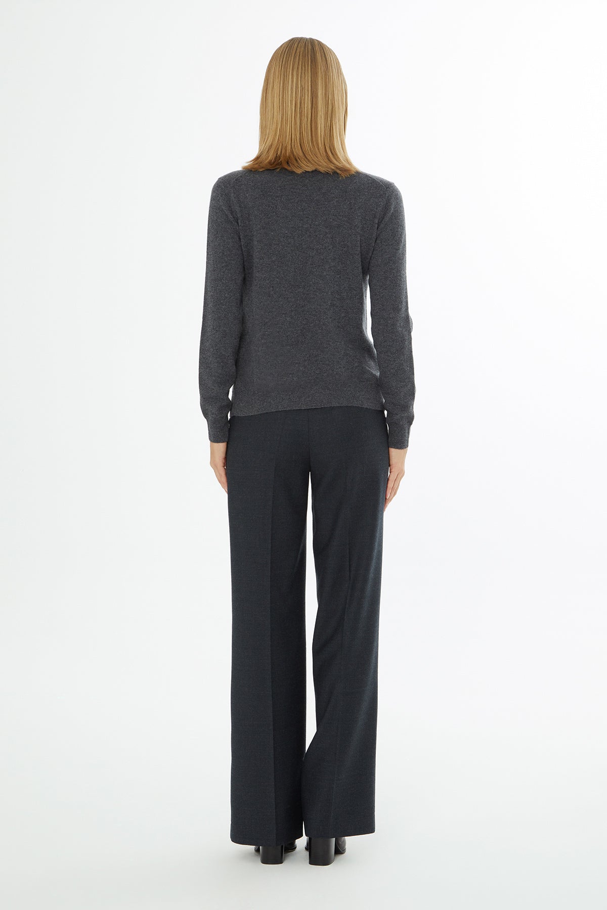 Boğazlı Triko Kazak