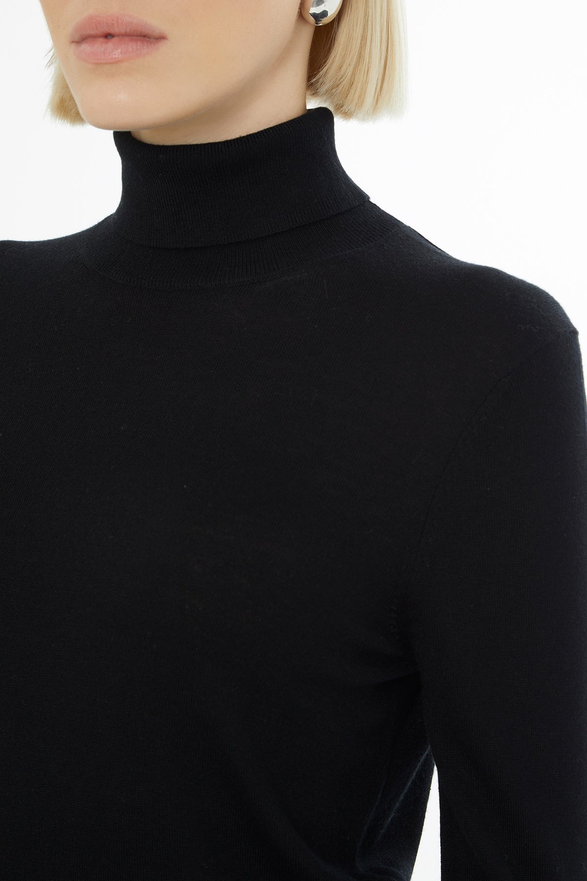 Boğazlı Triko Kazak