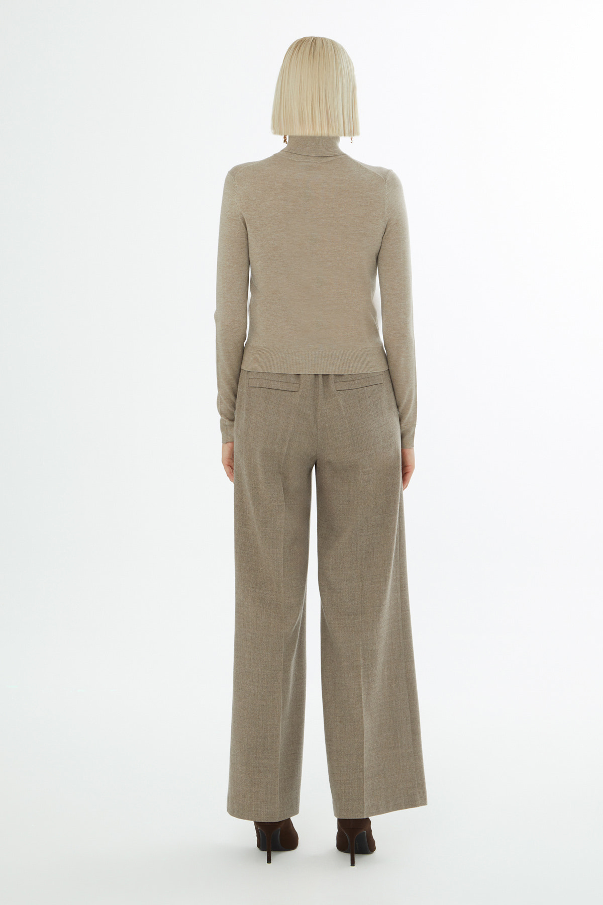 Boğazlı Triko Kazak