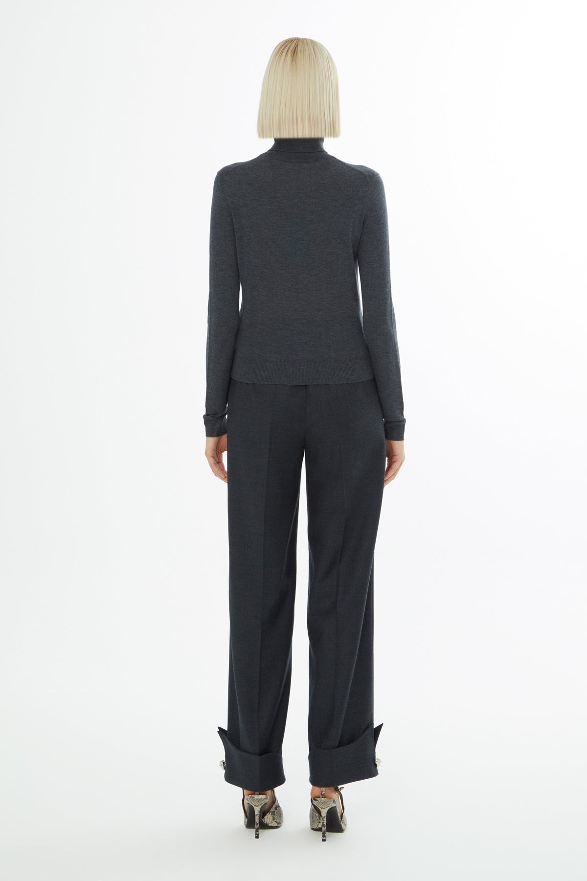 Boğazlı Triko Kazak