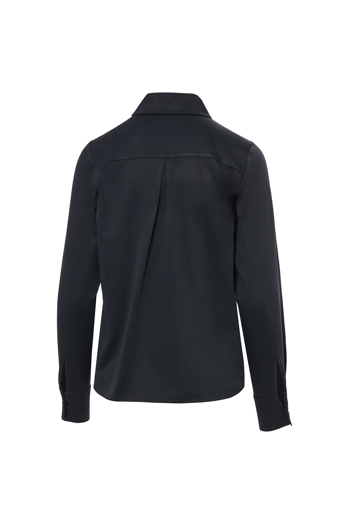 Gül Aksesuar Detaylı Düğme Kapamalı Gömlek