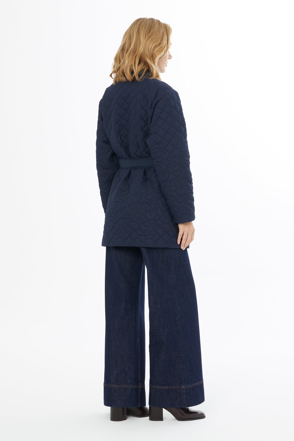 Gömlek Yaka Cepli Fermuar Kapamalı Mont