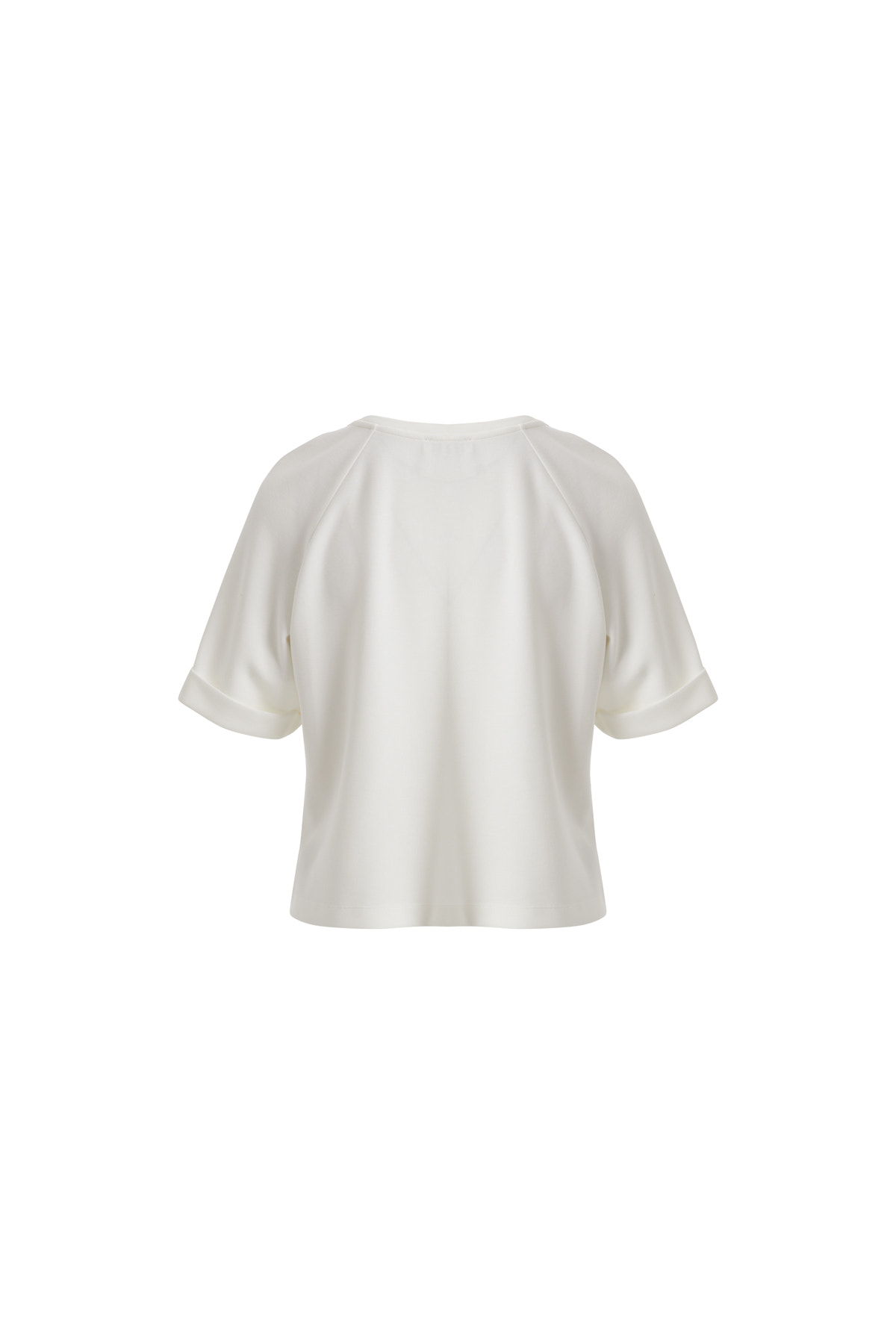 Renkli Desenli Kısa Kollu T-shirt