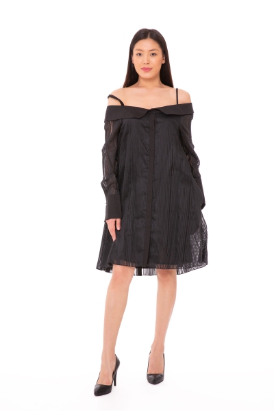 wallis cold shoulder dress