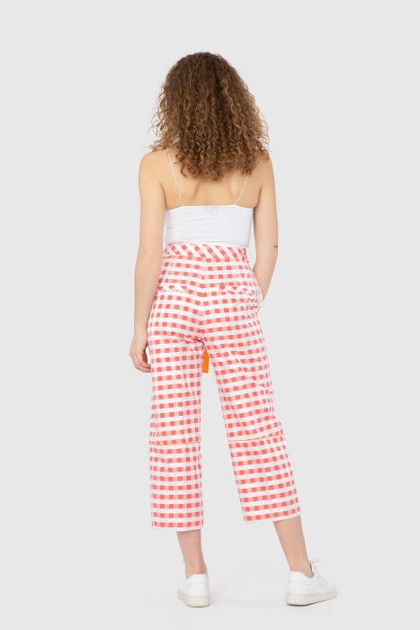 Gizia Stripe Detailed Trousers. 3