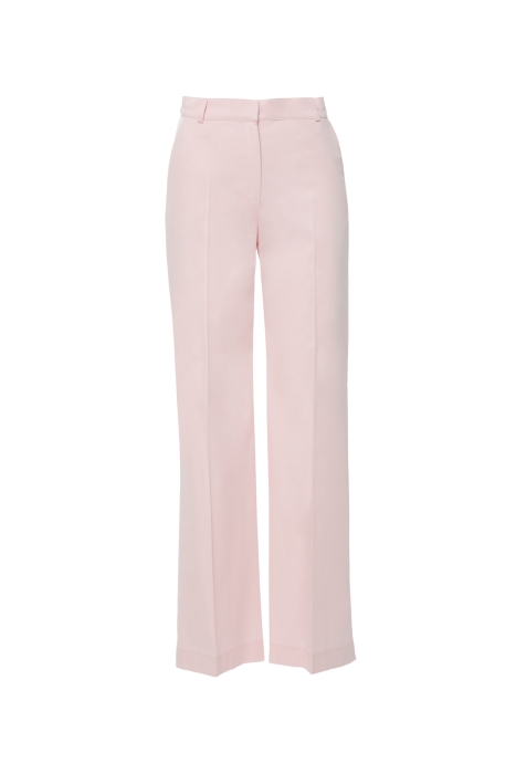 Gizia Palazzo Pink Trousers With Pocket. 1