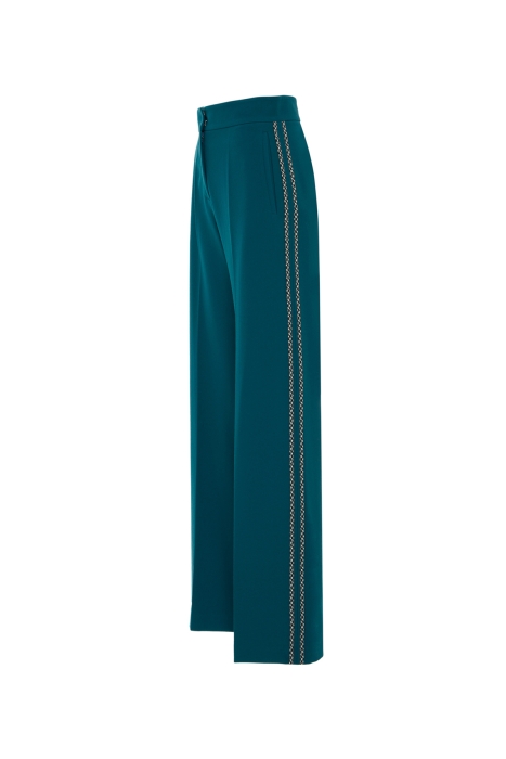 Women Pants Skirt Ankle Length Long Wide Leg Shirring Women Trousers Loose  Type | eBay