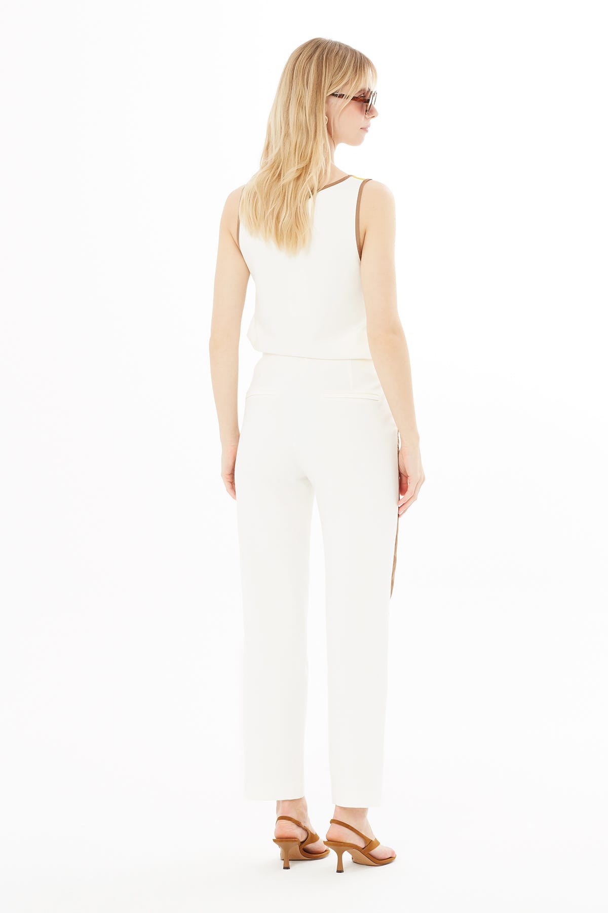 Nakış Detaylı Bantlı Eşofman Altı