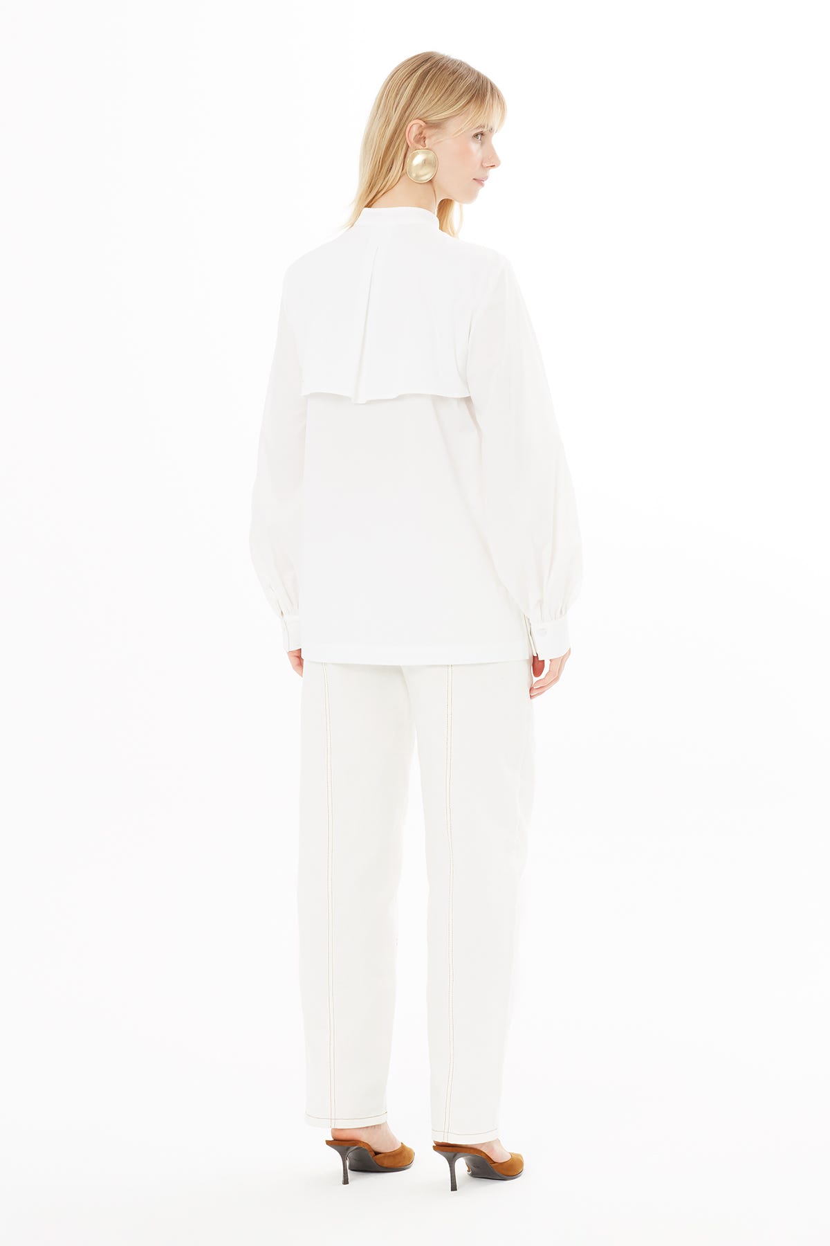 Hakim Yakalı Uzun Gömlek