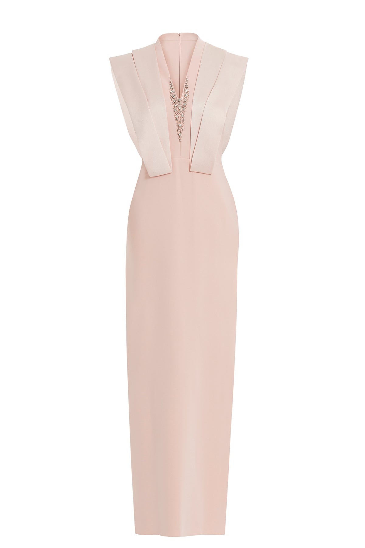 Dantel Detaylı Seyyar Kuşaklı Pembe Elbise