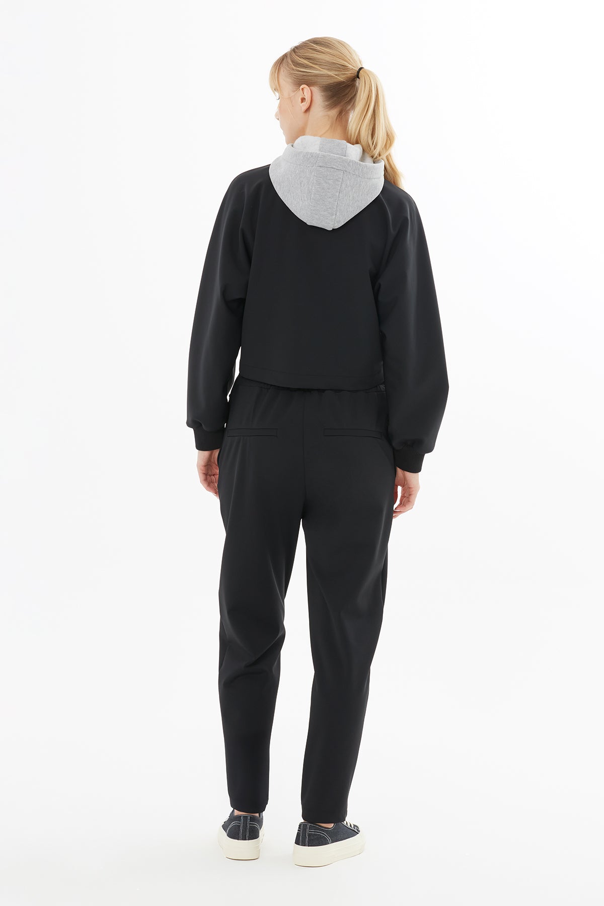 Kontras Detaylı Apoletli Ceket