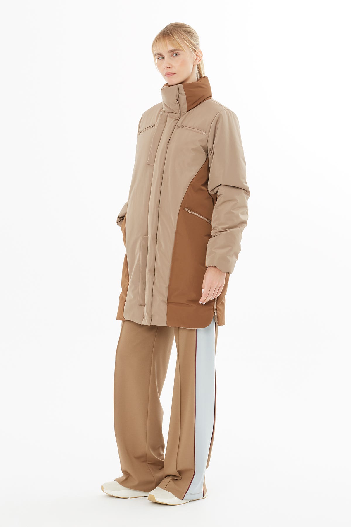 Çıt Çıt Detaylı Uzun Mont