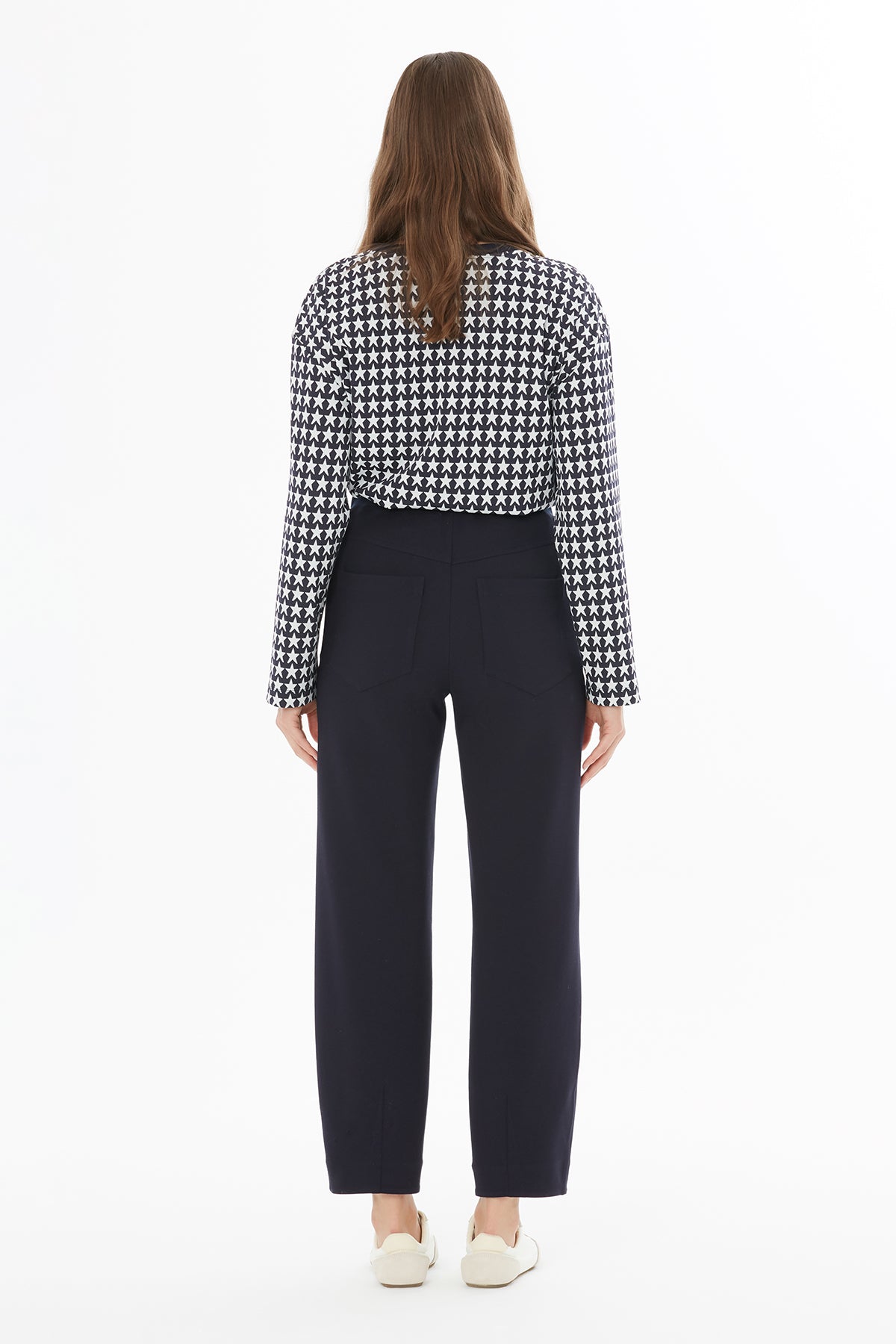 Yanları Çizgi Detaylı Pantolon