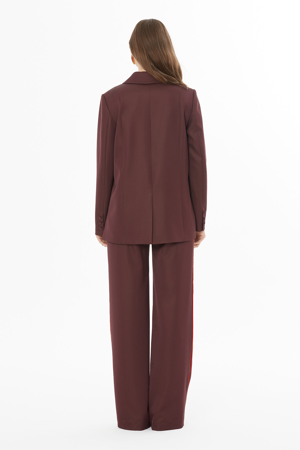 Cep Detaylı Kruvaze Kapamalı Ceket