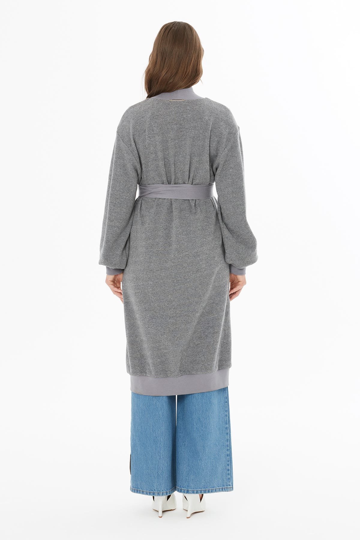 Belden Kuşaklı Hırka