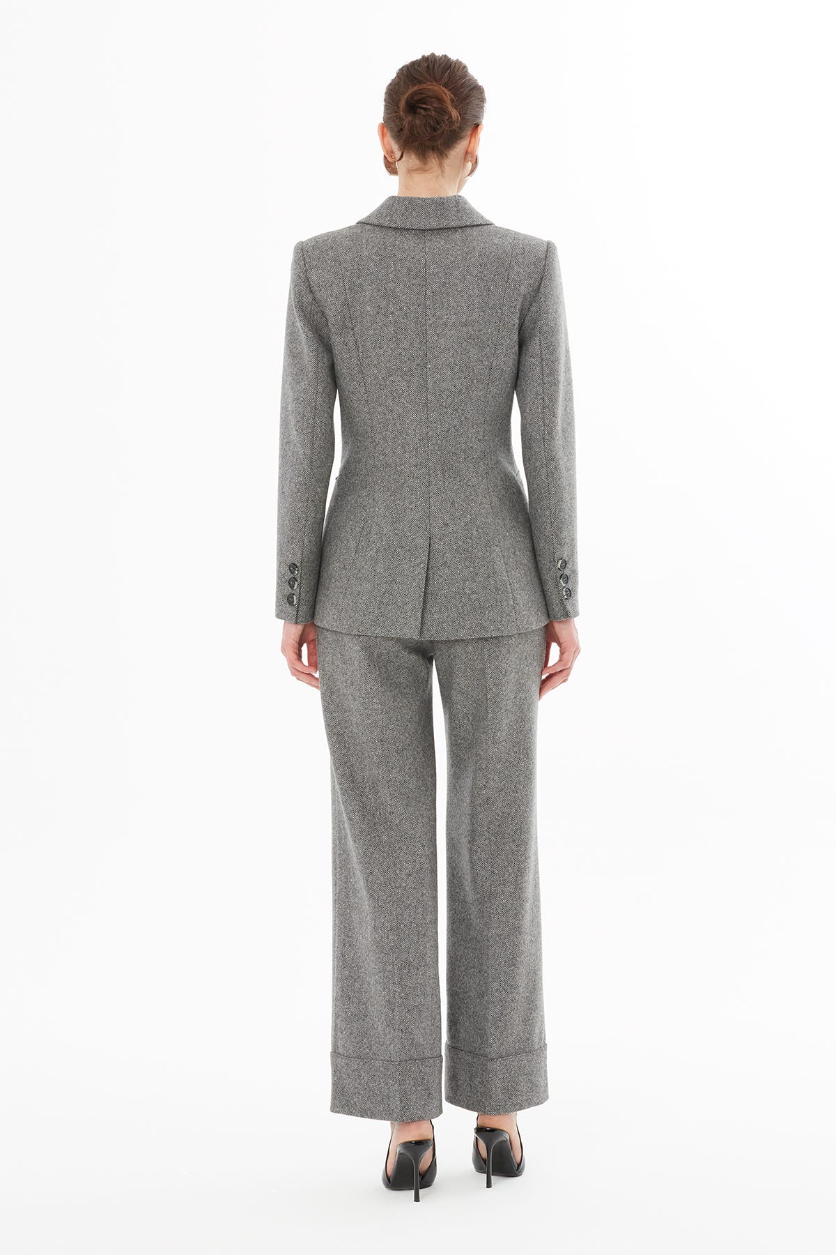 Fleto Cep Detaylı Vatkalı Ceket