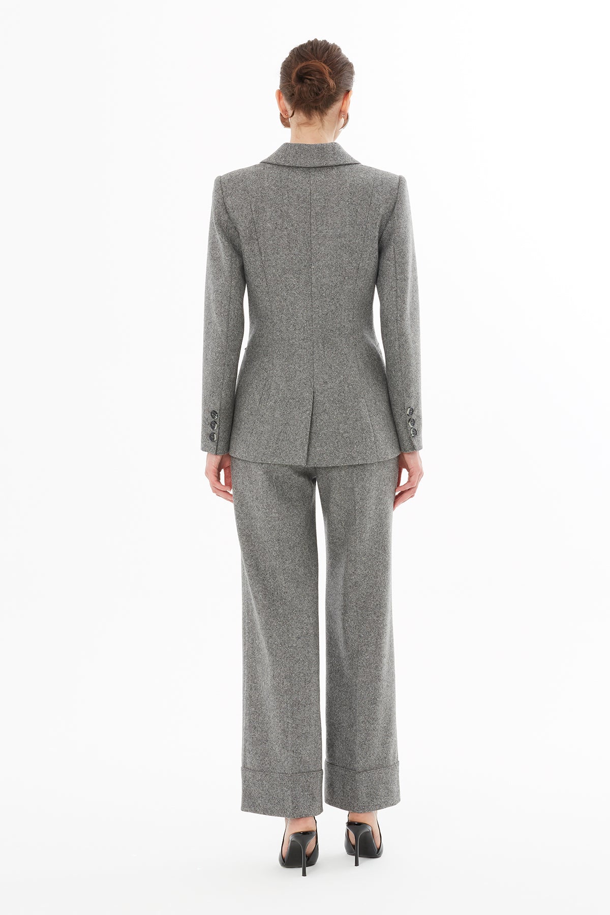 Fleto Cep Detaylı Vatkalı Ceket