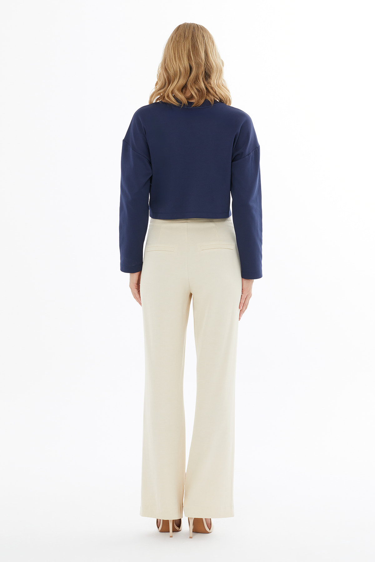 Kanca Kapamalı Palazzo Pantolon