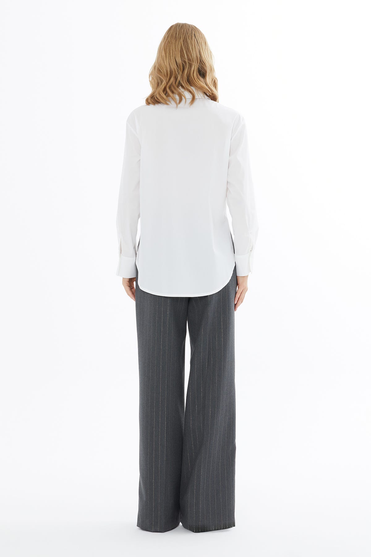 Gömlek Yakalı Cep Detaylı Gömlek