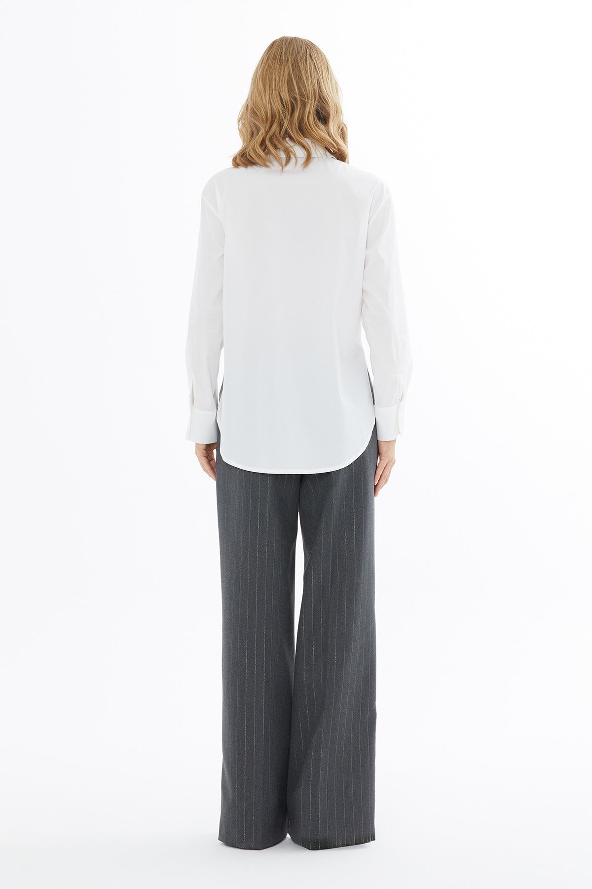 Gömlek Yakalı Cep Detaylı Gömlek