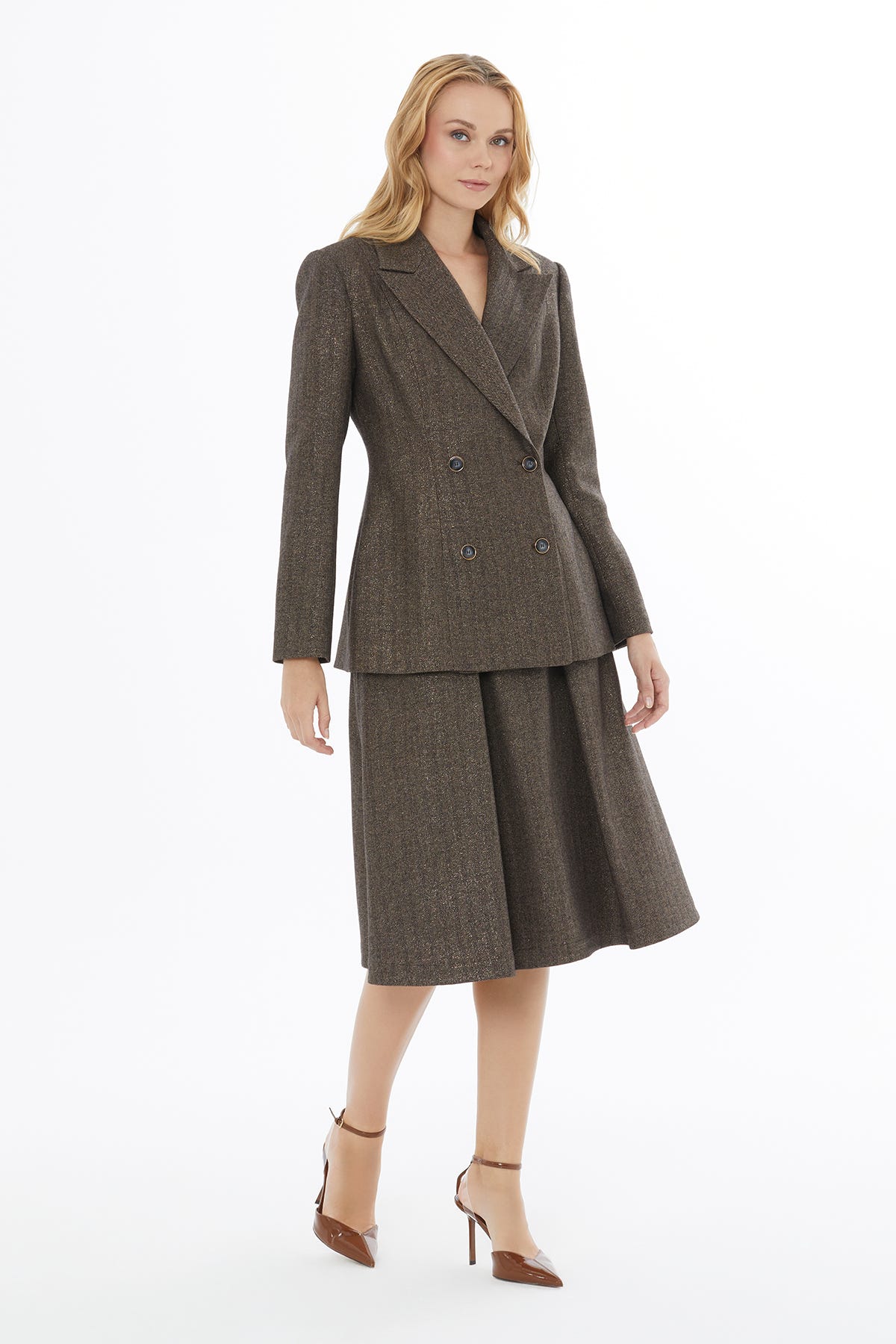 Erkek Yaka Düğme Kapamalı Ceket