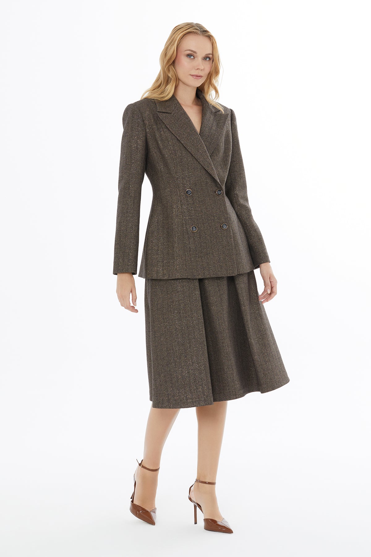 Erkek Yaka Düğme Kapamalı Ceket