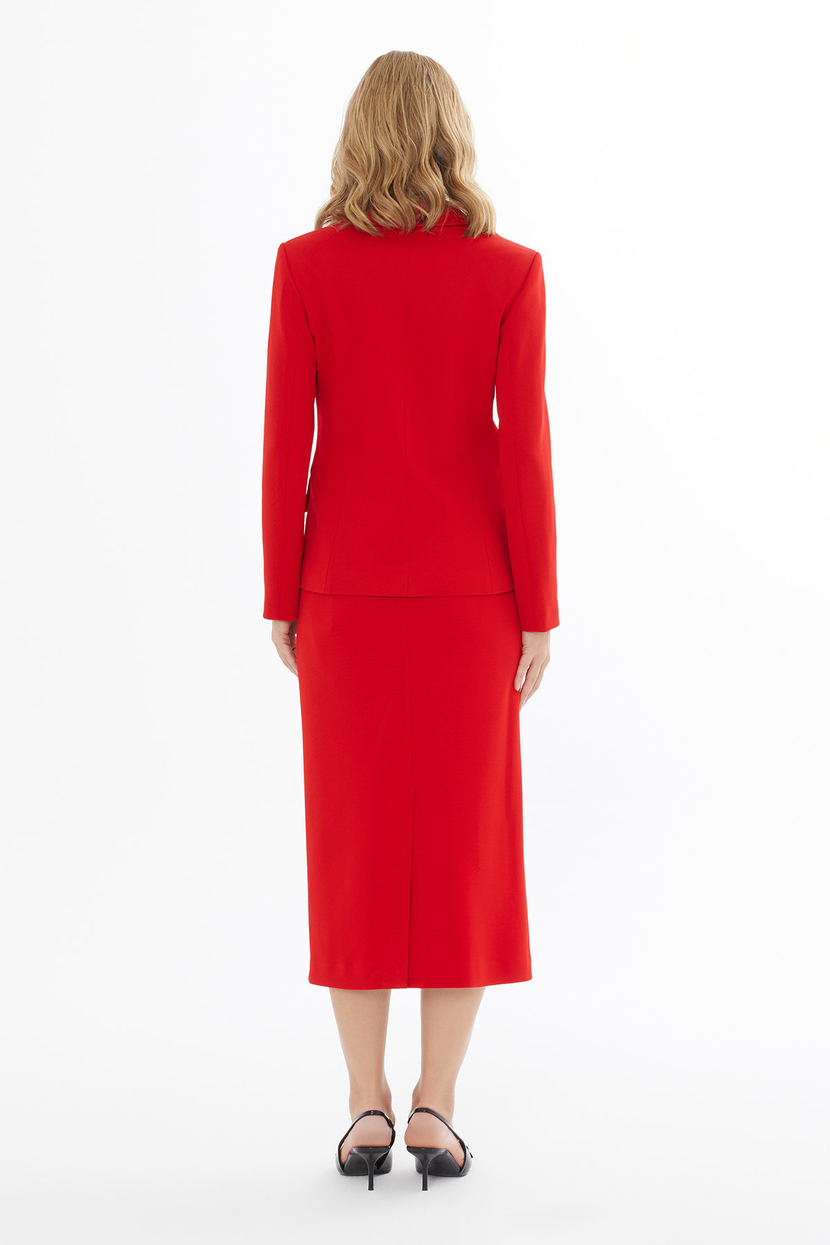 Erkek Yaka Düğme Kapamalı Cepli Ceket