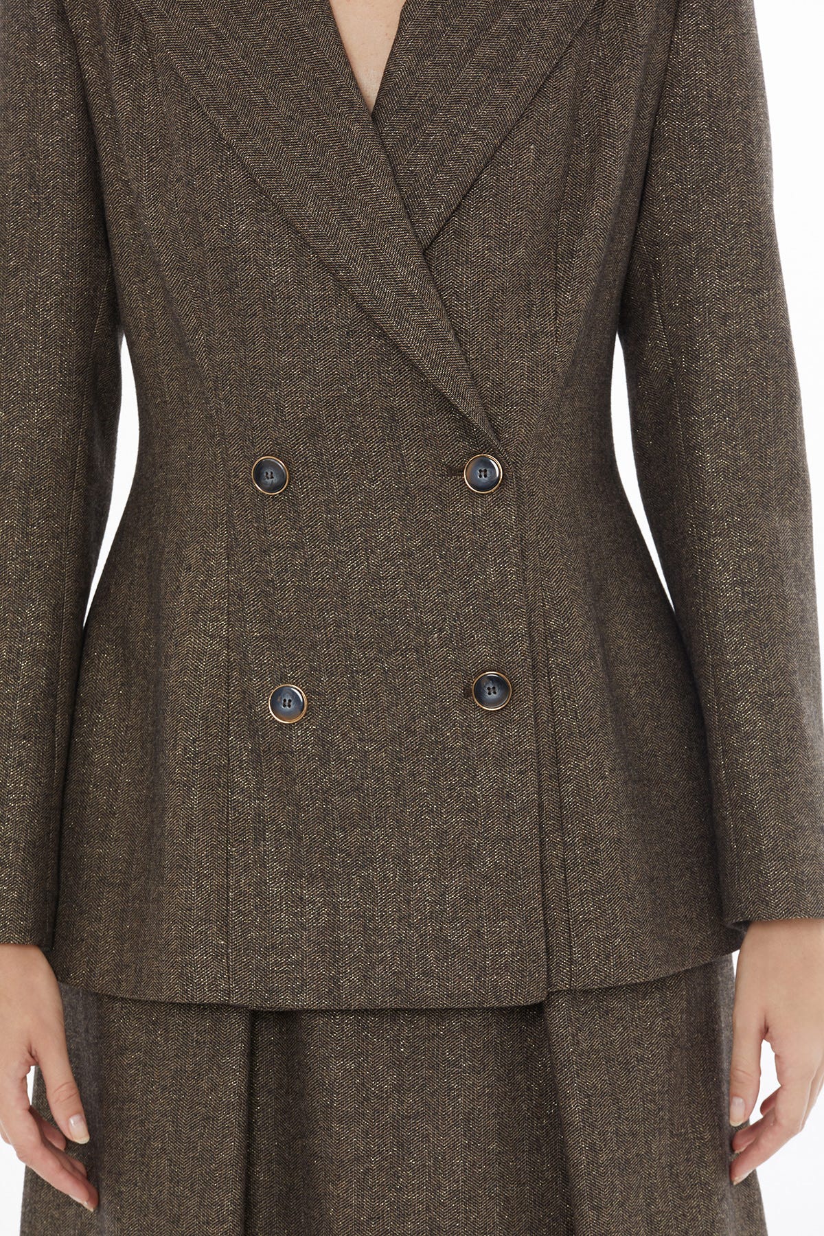 Erkek Yaka Düğme Kapamalı Ceket