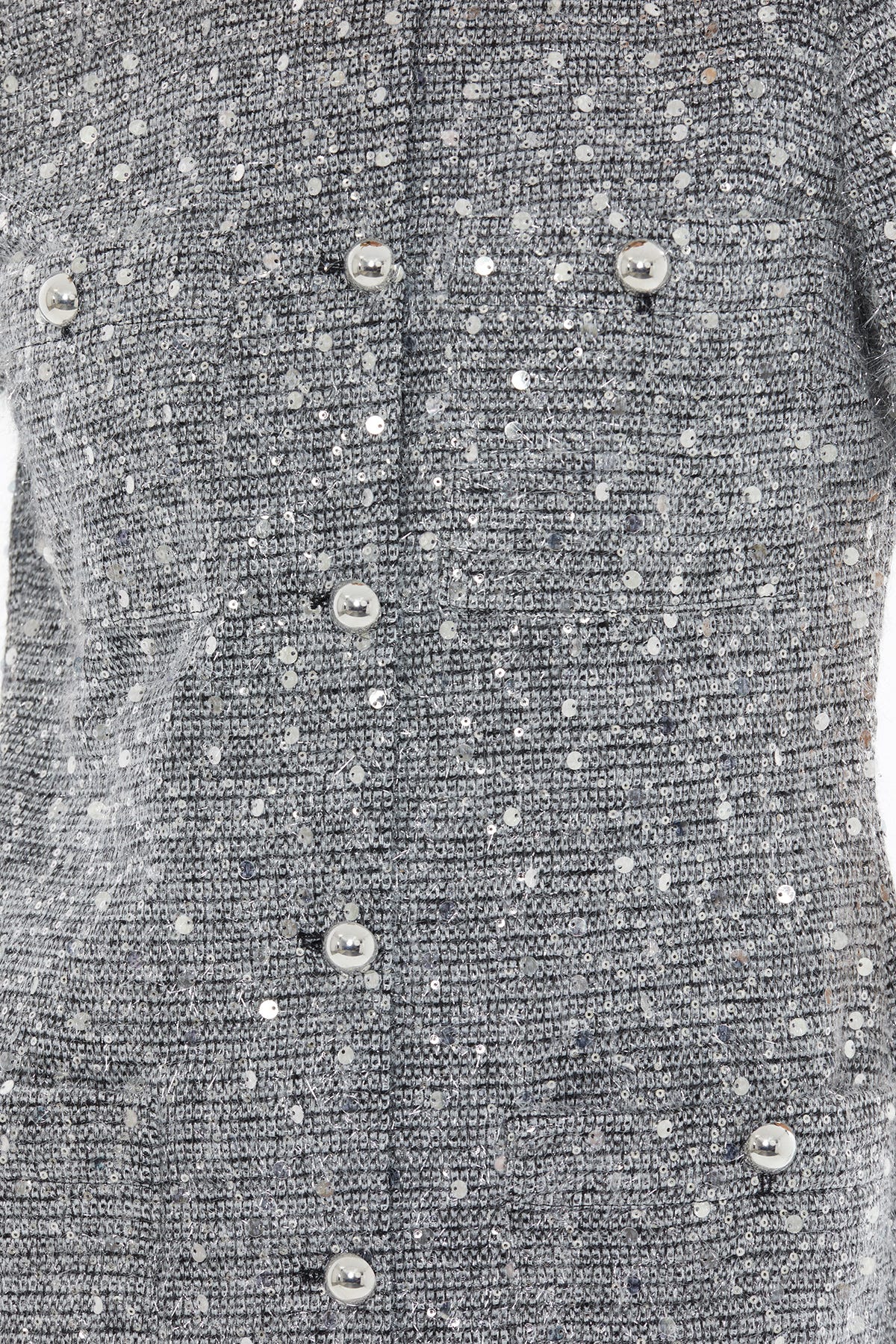 Yuvarlak Yaka Düğme Kapamalı Kısa Kollu Mini Elbise