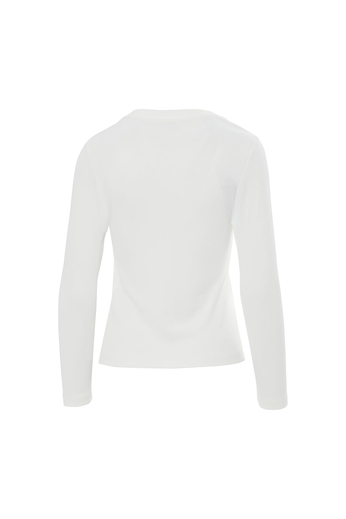 Taş Detaylı Ekru T-Shirt