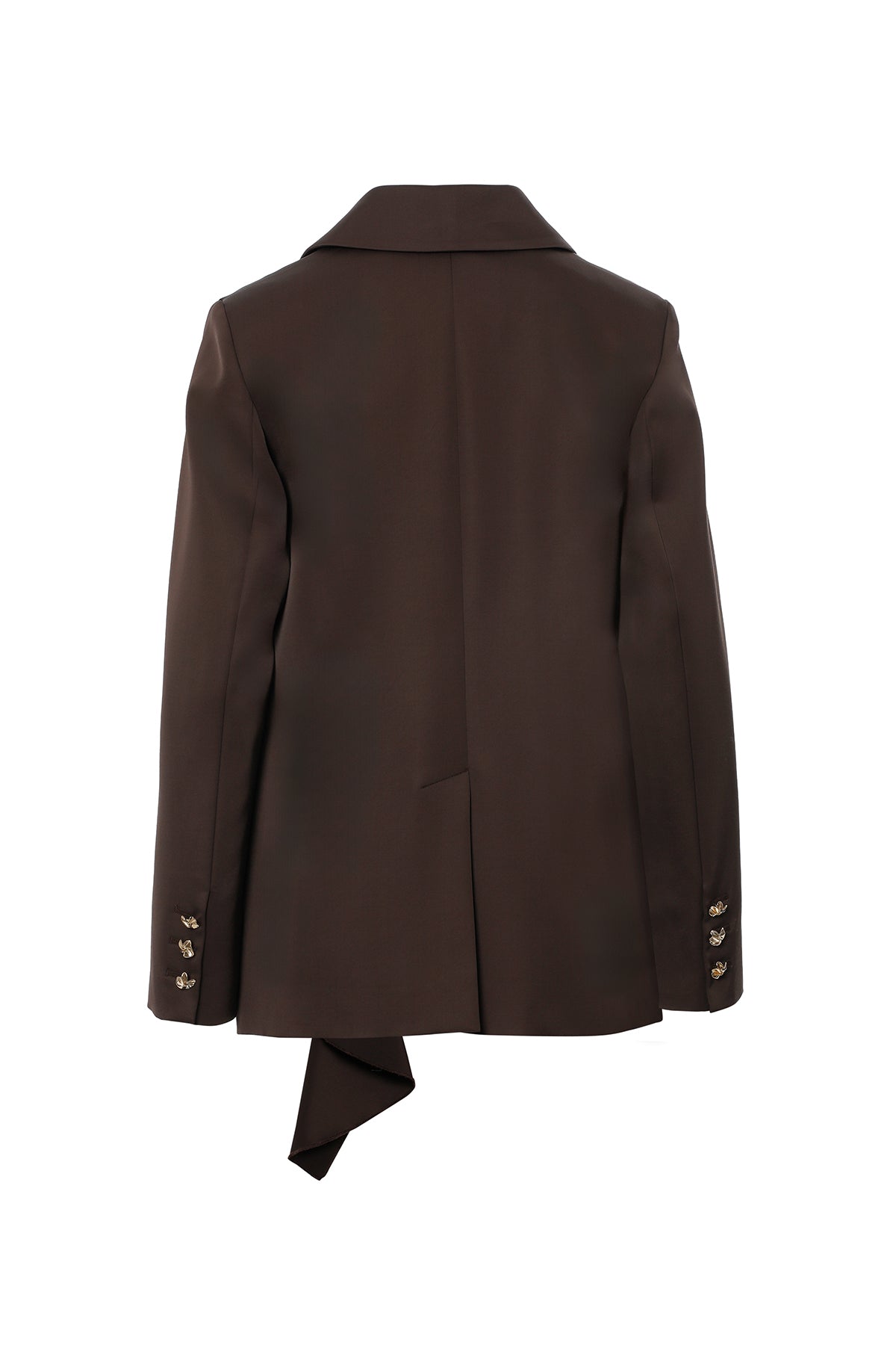 Fırfır Detaylı Klasik Ceket