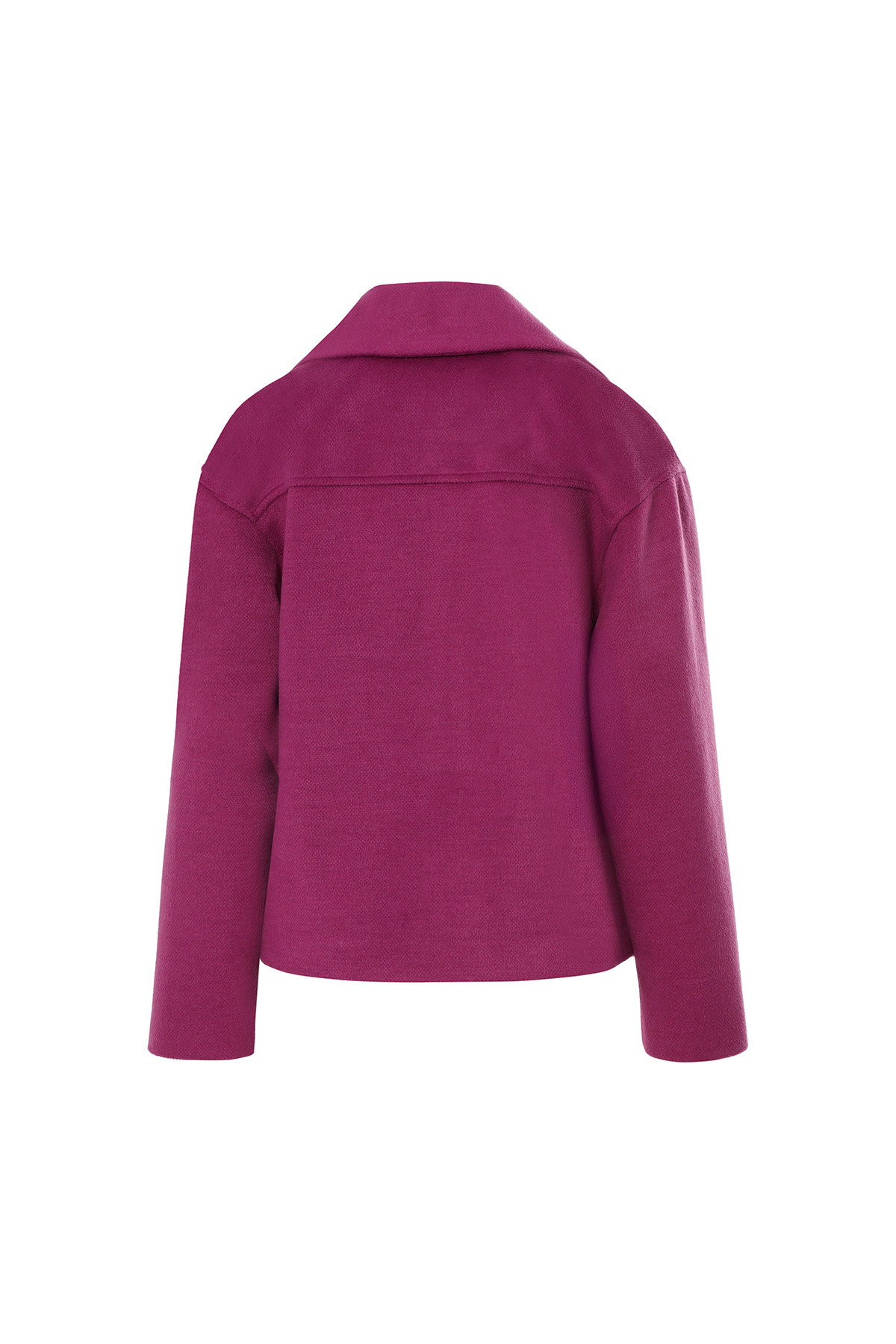 Önü Fermuarlı Oversıze Kaban