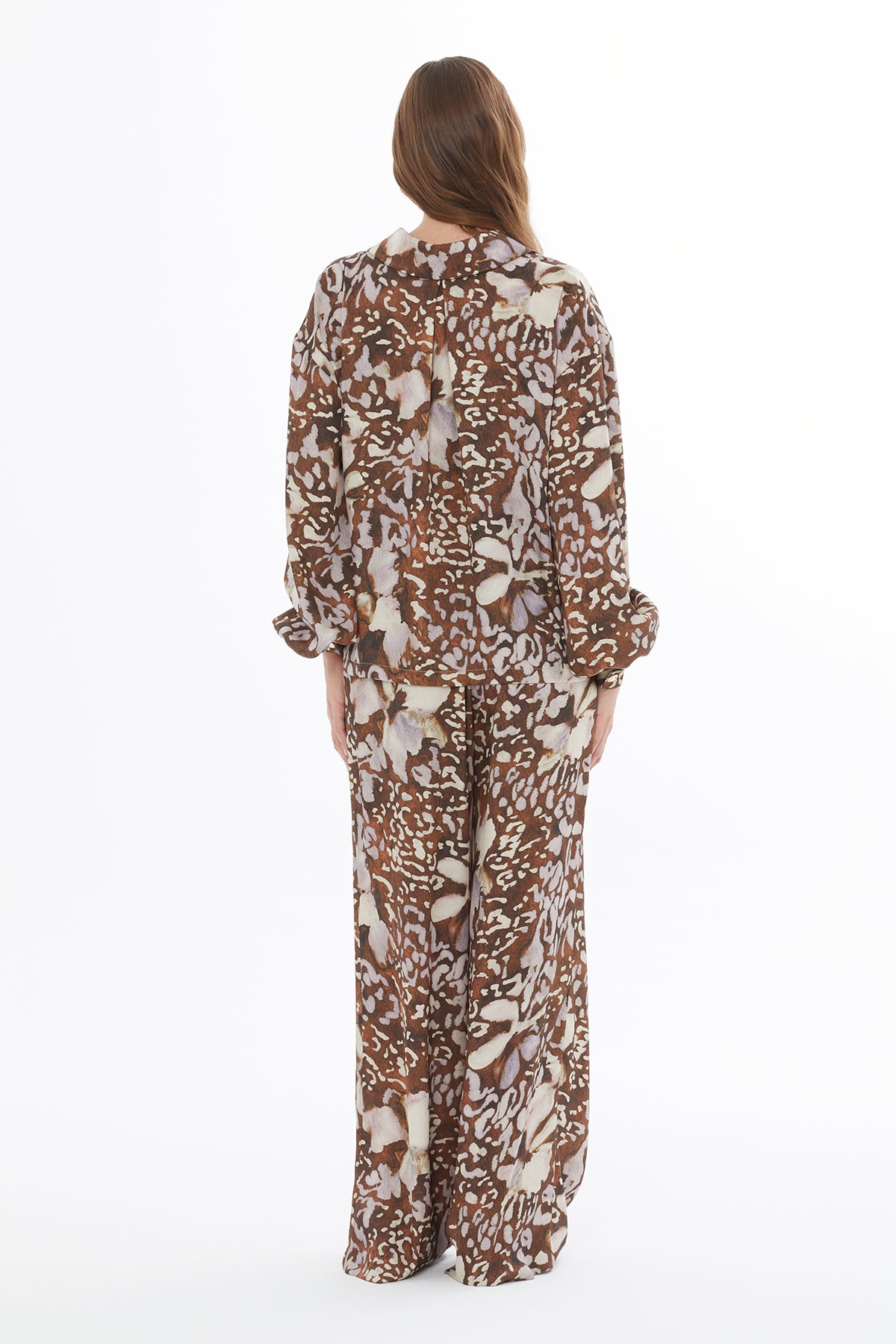 Önden Düğme Kapamalı Astarsız Kadın Gömlek