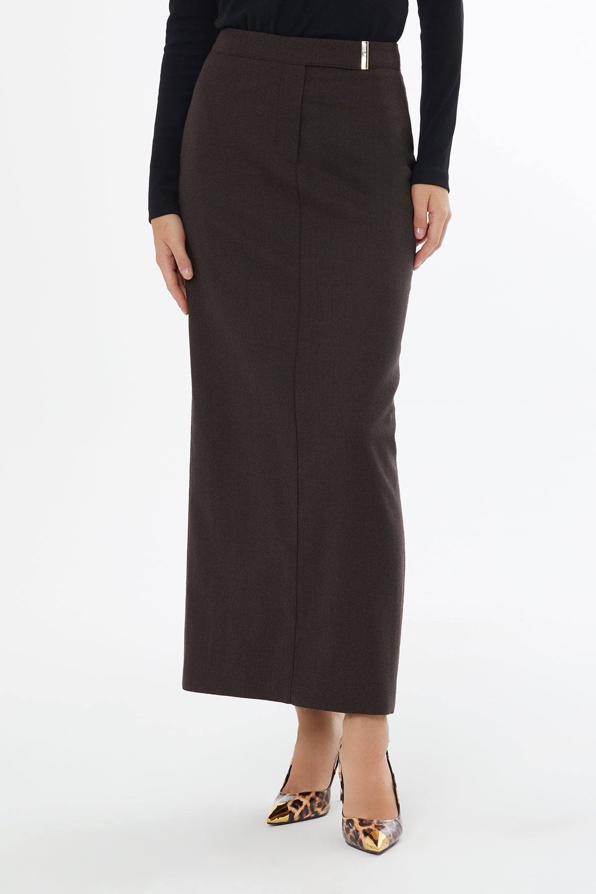 Yün Karışımlıı Kadın Etek