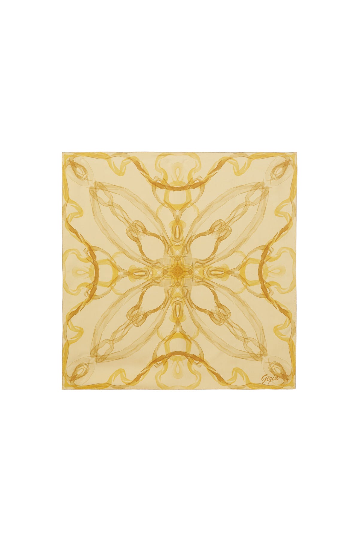 Simetrik Boyutlu Desenli Eşarp