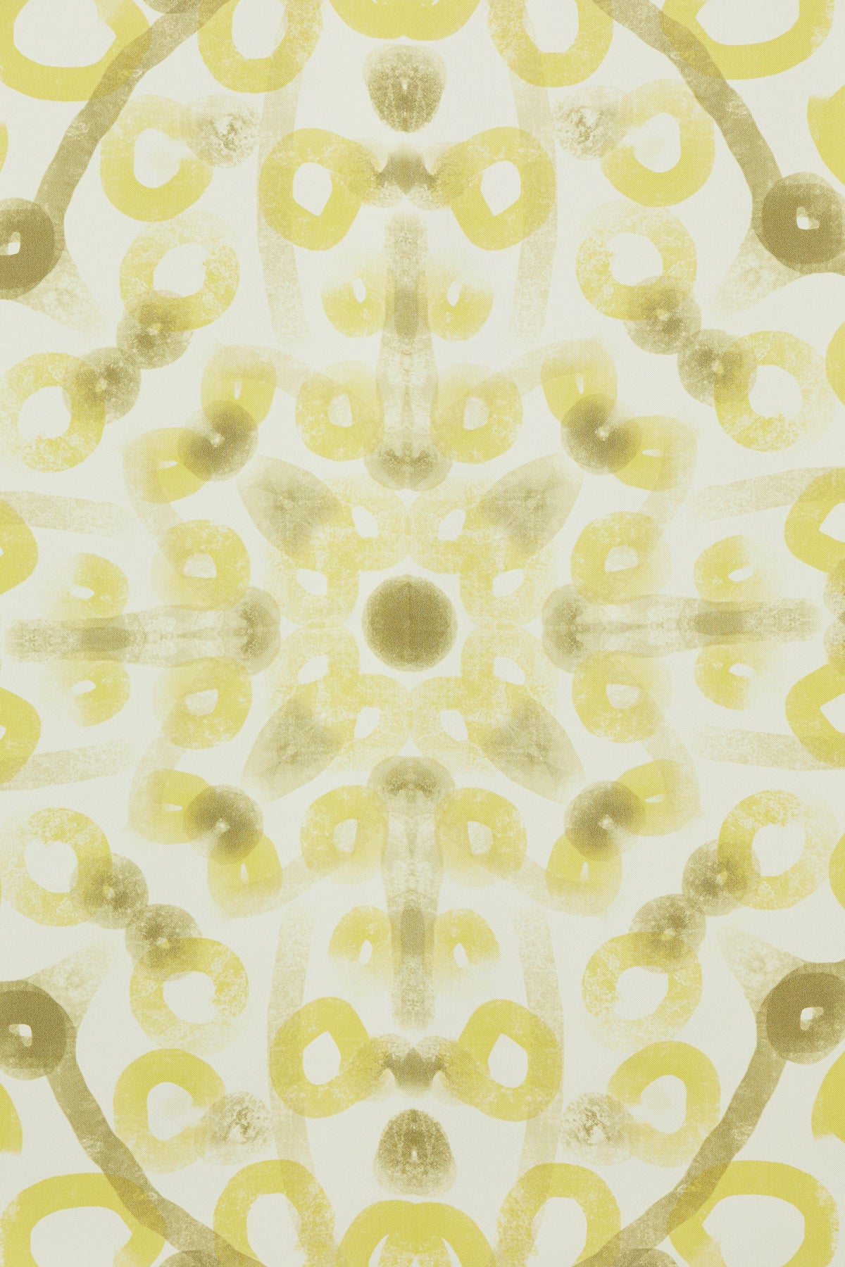 Simetrik Soyut Desenli Canlı Renkli Eşarp