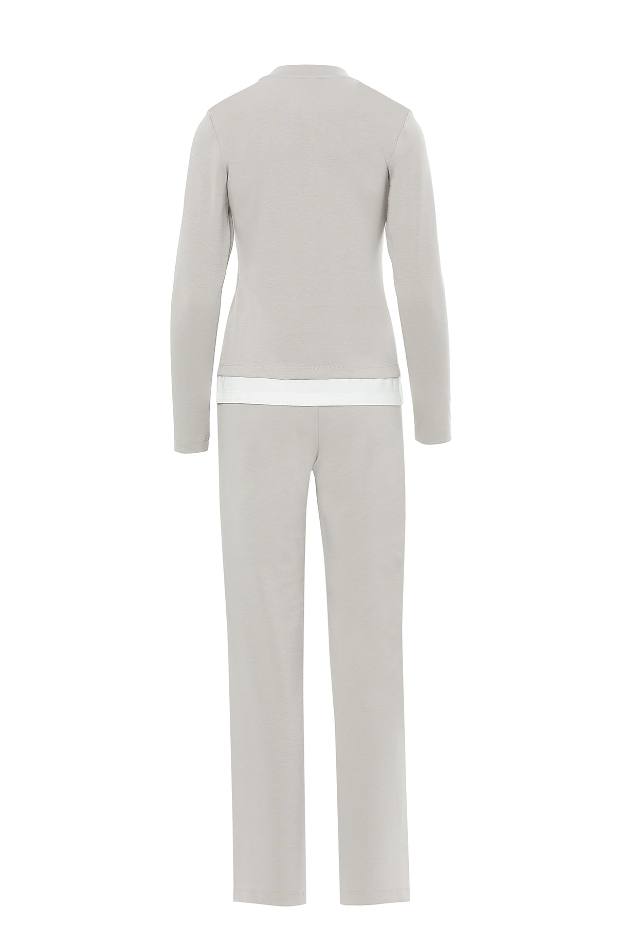 Etek Ucu Garnili Beli Lastikli Eşofman Takımı