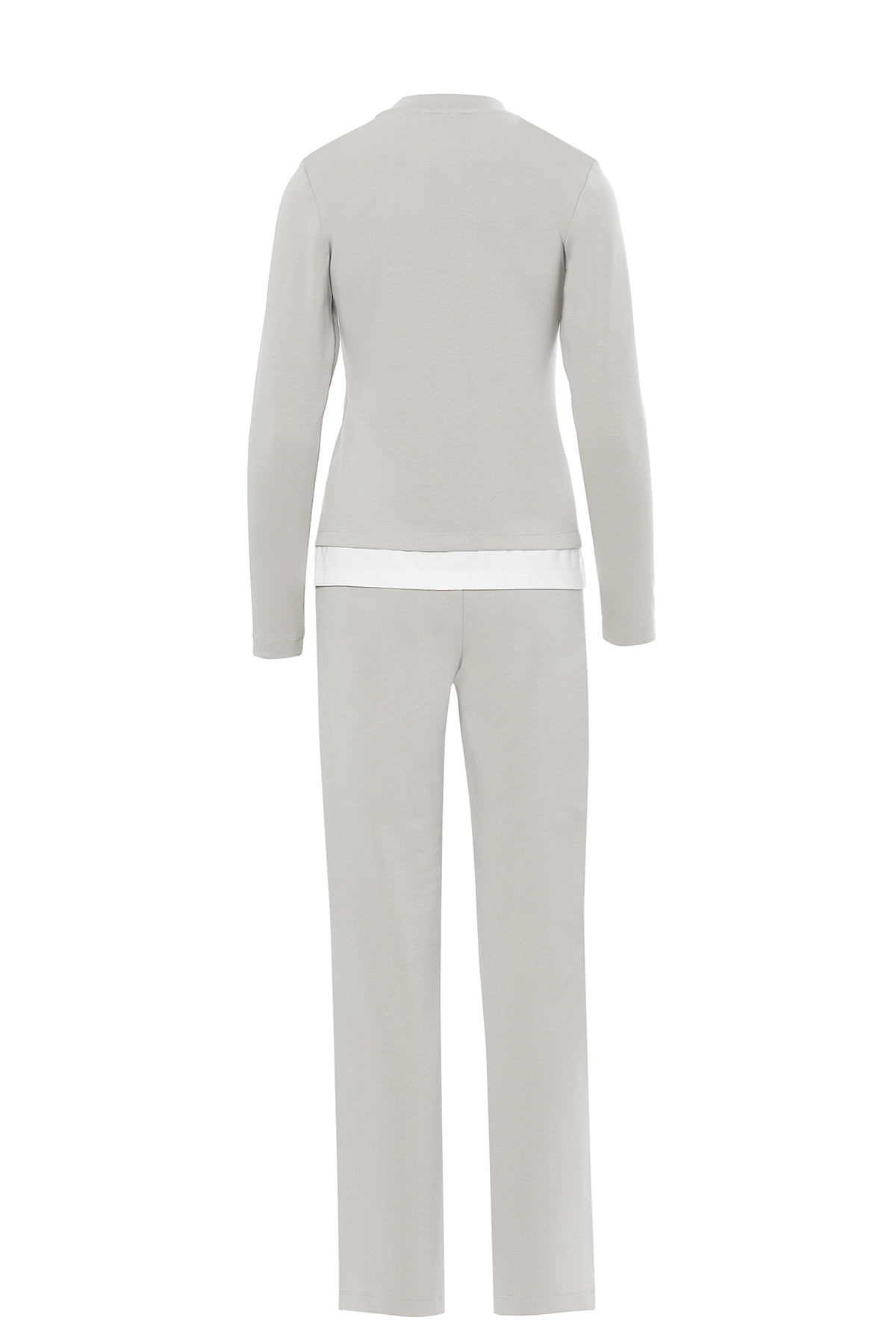 Etek Ucu Garnili Beli Lastikli Eşofman Takımı