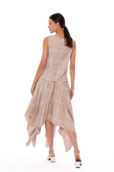 Kareli Kolsuz Tasarım Gömlek