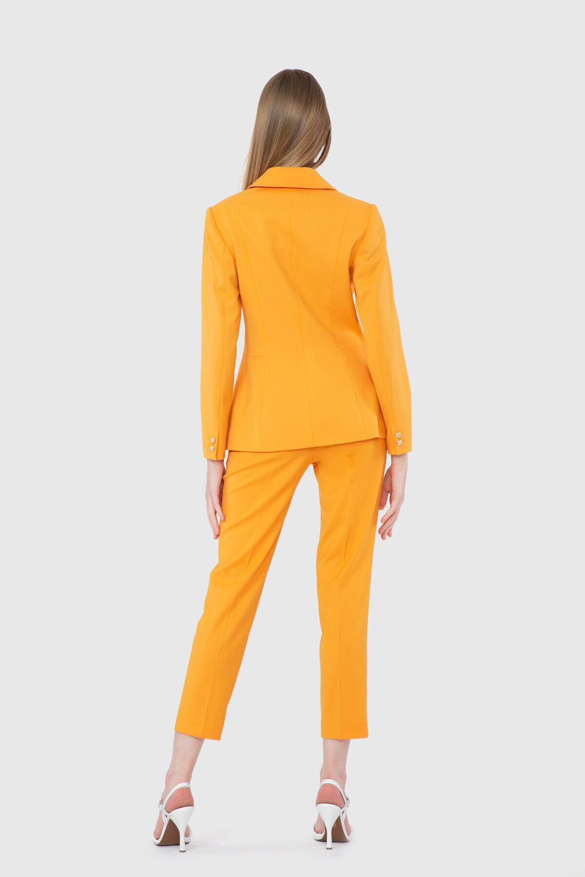 Fit Kesim Blazer Tek Düğmeli Ceket