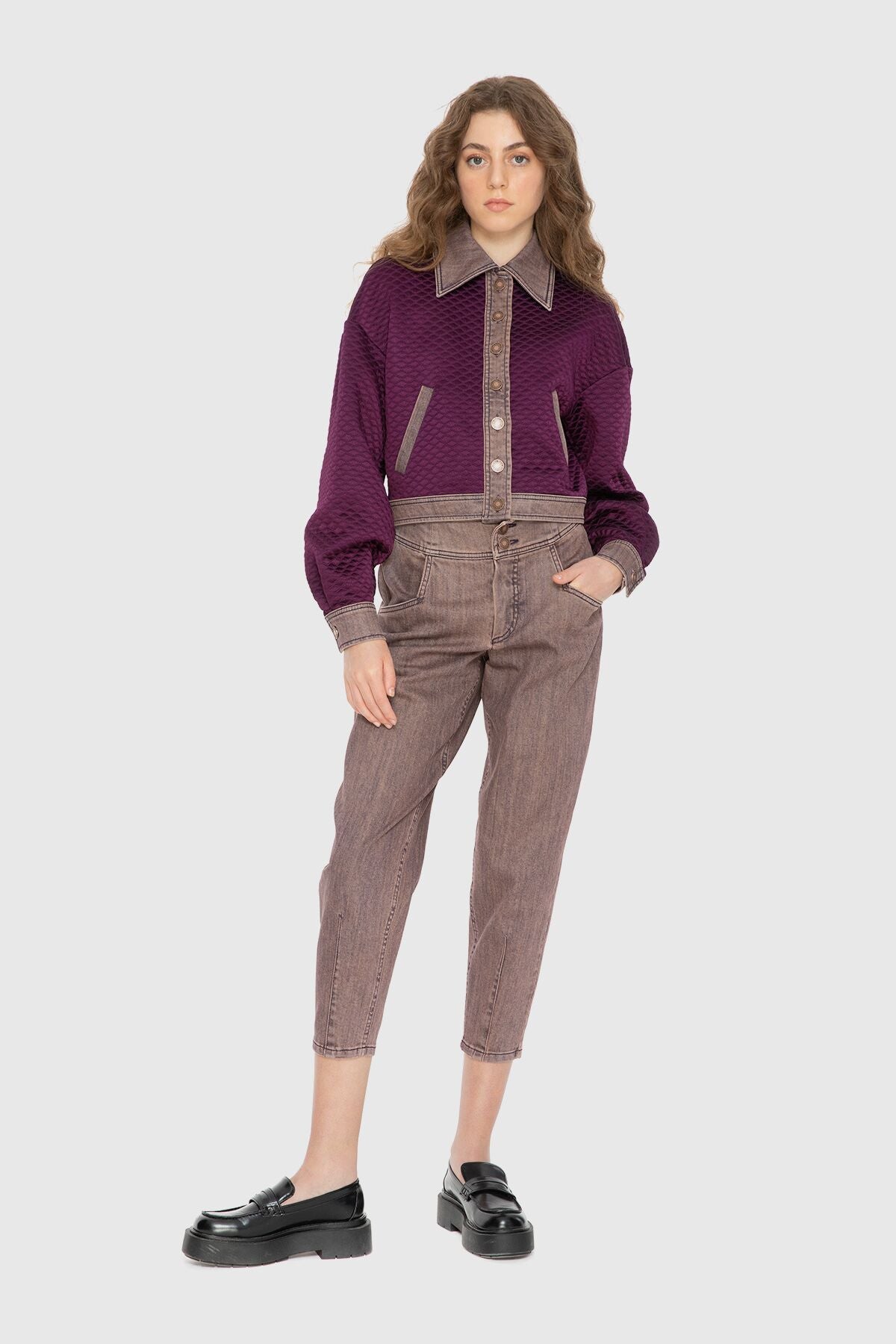 Düğme Detaylı Pantolon