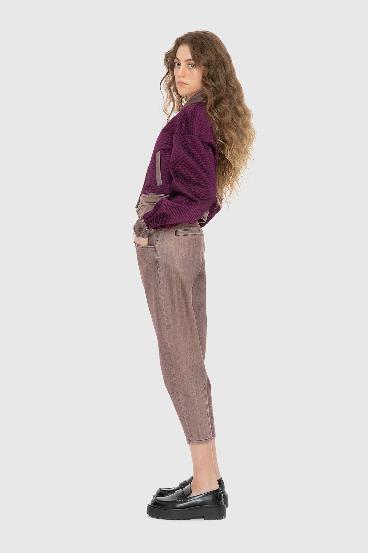 Düğme Detaylı Pantolon