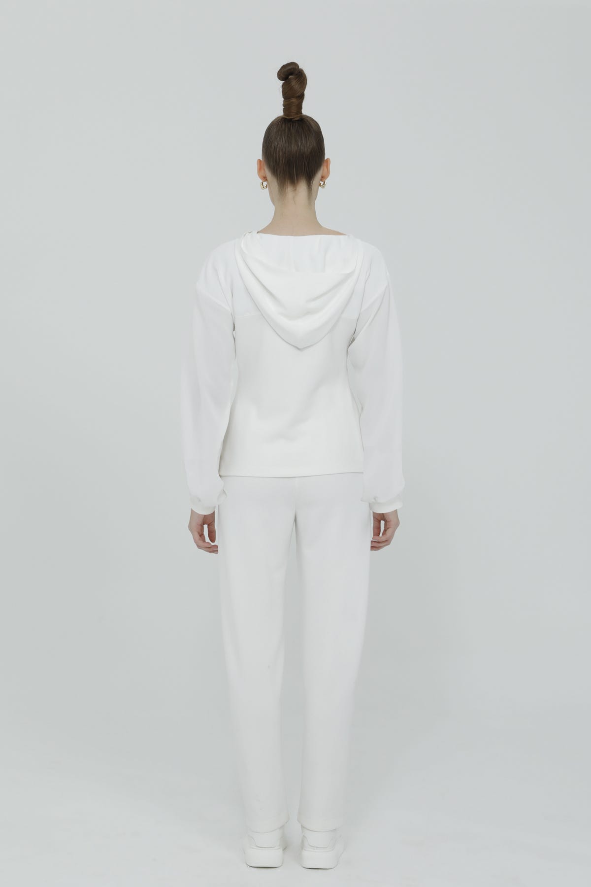 Bluz Ve Pantolonlu Rahat Kesim Eşofman Takımı