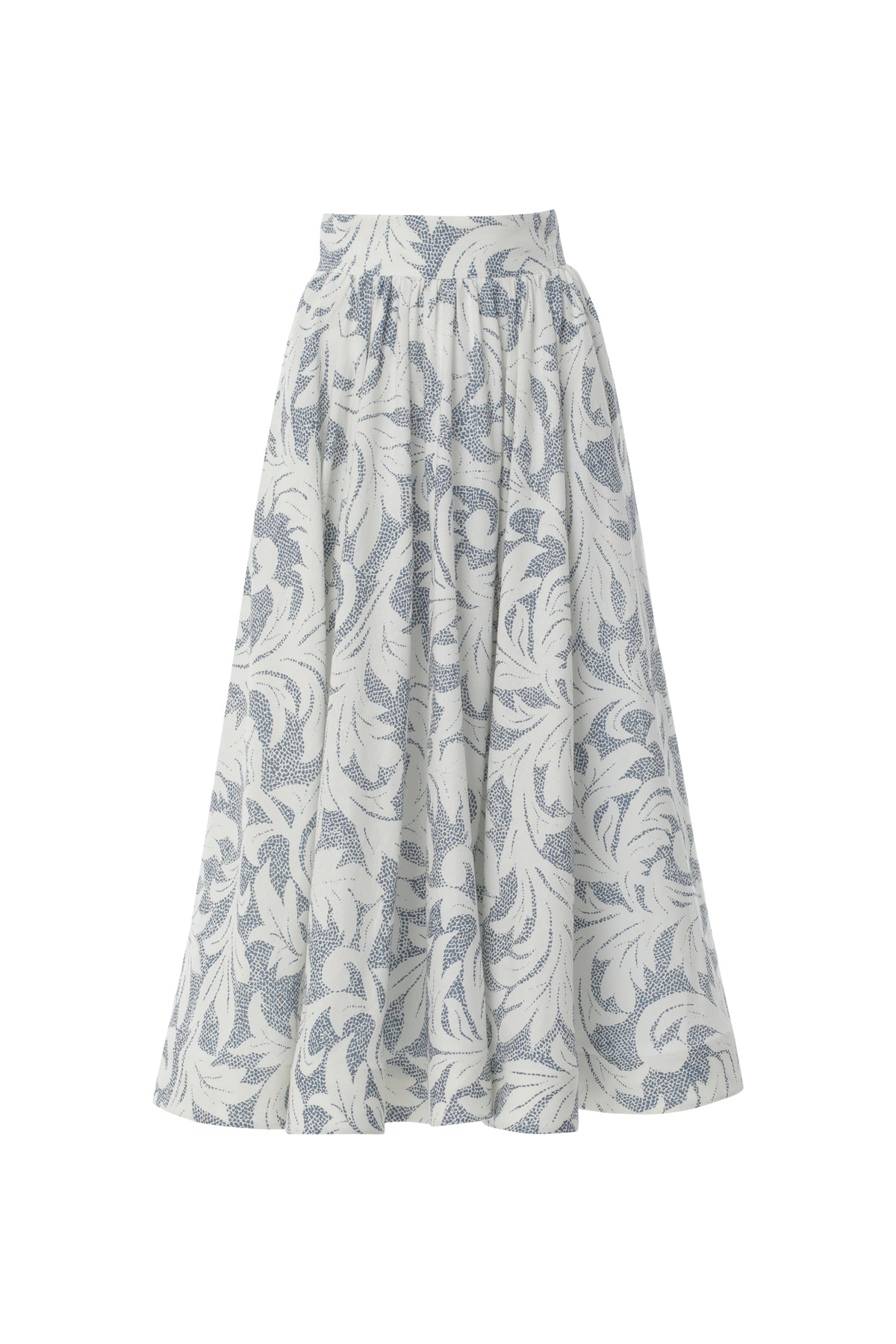 Desenli Uzun Çan Etek