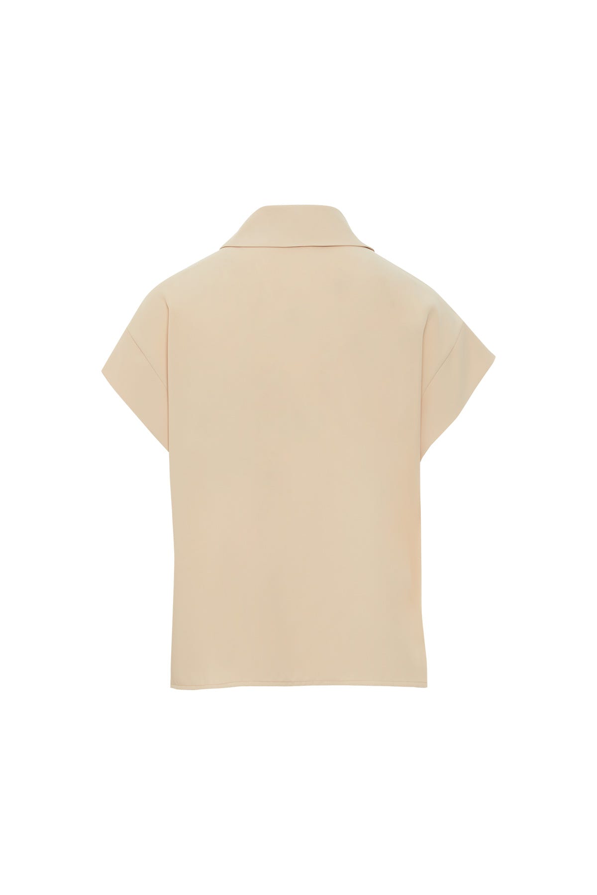 Omuzları Şerit Aksesuarlı Gömlek