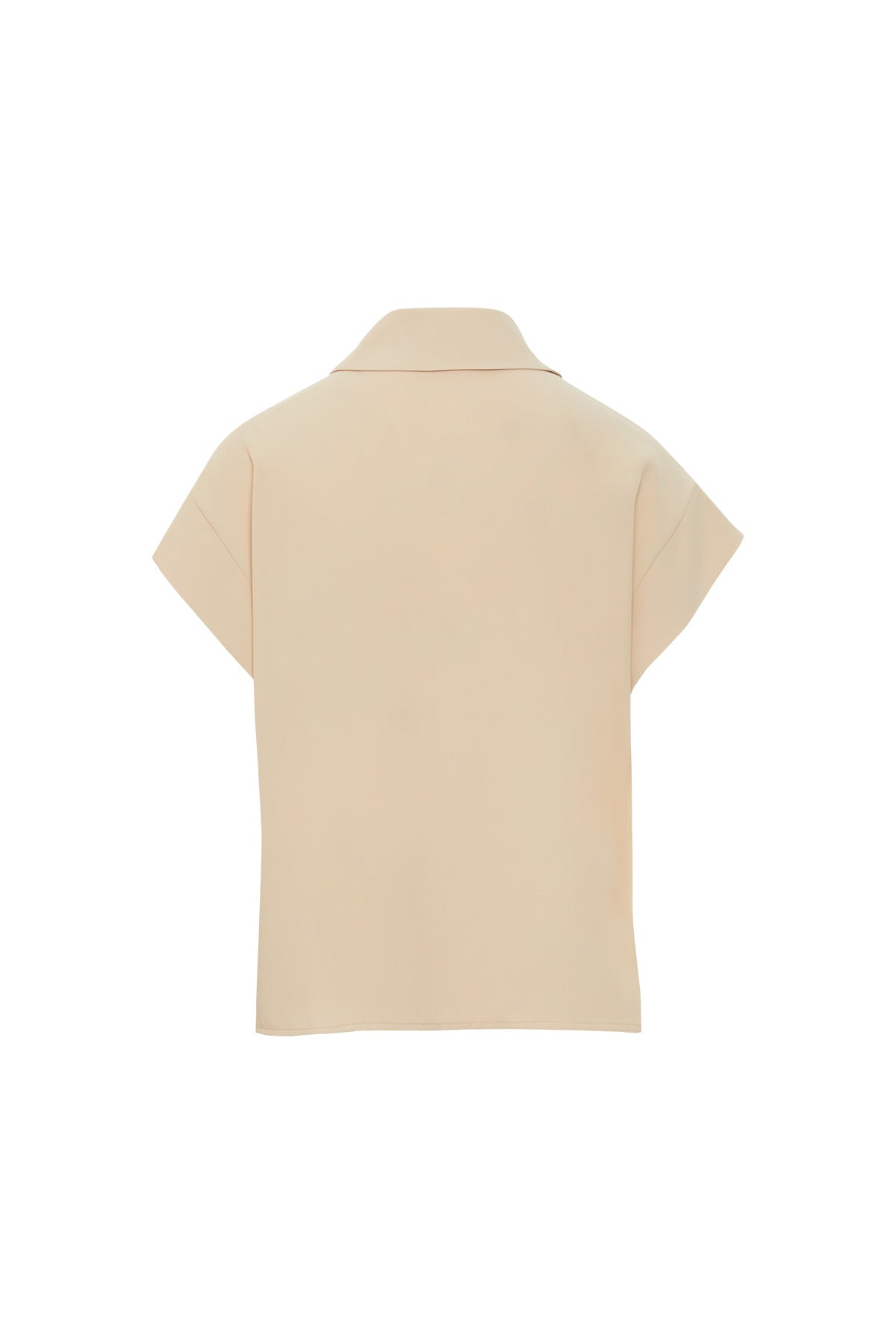 Omuzları Şerit Aksesuarlı Gömlek